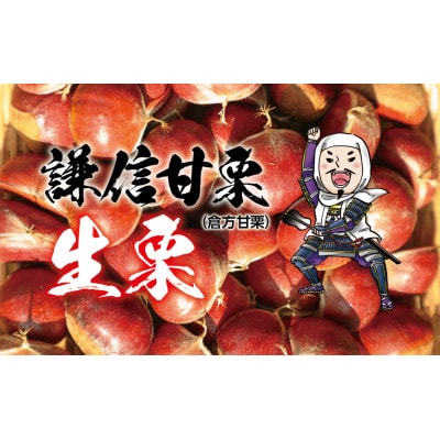 氷蔵熟成謙信甘栗(生栗)1kg×2袋 計2kg