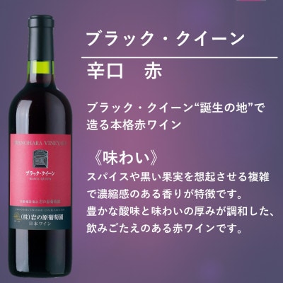 岩の原ワイン　ブラック・クイーン(赤ワイン　720ml)
