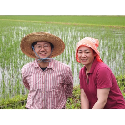 【毎月定期便】アフコ・秋山農場のPB米「Riki-Sakuコシヒカリ」5kg×1袋全12回