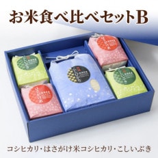 【50セット限定】令和5年産 新潟上越清里東戸野産 お米食べ比べギフトセットB 3種類合計3.8kg