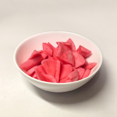限定50セット!新潟県上越市清里産|雪下野菜 赤かぶ漬け(200g×6袋)
