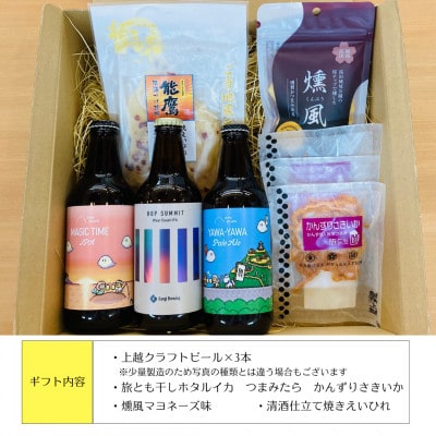 【のし付き】新潟県上越市 発酵のまち上越のクラフトビール飲み比べギフト