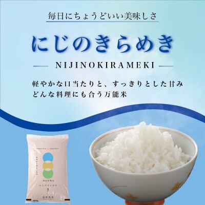 先行予約【11月中旬より順次出荷】令和8年産 新潟県 上越市産 にじのきらめき　10kg 白米 精米