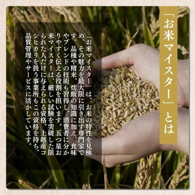 【発送月固定定期便】【4月中旬より発送予定】新潟県上越市産　コシヒカリ　精米　5kg全3回