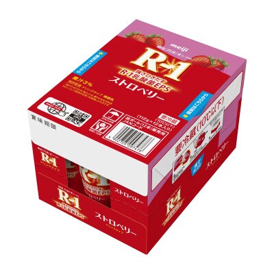 明治 R-1 ドリンクタイプ ストロベリー 24本 プロビオ ヨーグルト