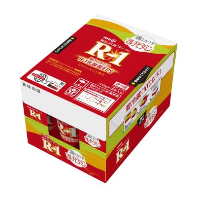 【毎月定期便】明治プロビオヨーグルトR-1 ドリンクタイプ 満たすカラダマルチビタミン 24本全3回