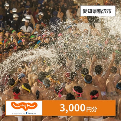 【じゃらんふるさと納税クーポン】 愛知県稲沢市でつかえる3,000円 クーポン