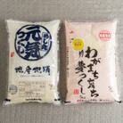 福岡県限定のお米　お米食べ比べ(夢つくし5kg・元気つくし5kg)(福岡市)