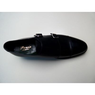 革靴 ダブルモンクストラップ(ハンドソーンウェルテッド製法/博多製造)25cm ET03VC04