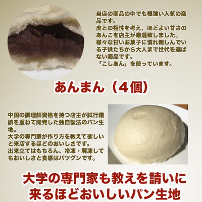 【福岡市】人気5種の中華パン 20個セット KR01