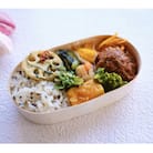 【冷凍】煮込みハンバーグ弁当3食セット　無添加　栽培期間中農薬不使用　特別栽培野菜　九州　MC17