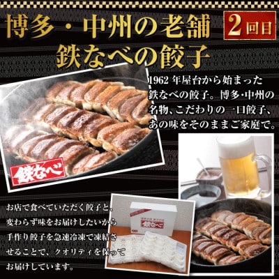 【毎月定期便】博多居酒屋3回定期便　とりかわ・餃子・ごま鯖　JX14全3回