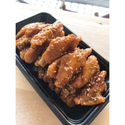 [福岡市発]冷たいからあげ特製甘辛味100g×3個、特製めんたい甘辛味100g×3個セット