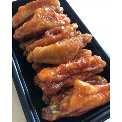 [福岡市発]冷たいからあげ特製甘辛味100g×3個、特製めんたい甘辛味100g×3個セット
