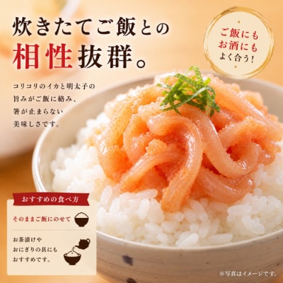 イカめんたいBIGサイズ　400g(福岡市) LN09
