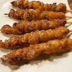 【国産】博多とりかわ ぐるぐる巻き50本