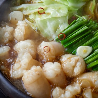 【博多区製造】天神ホルモン監修丸腸もつ鍋醤油味 PP03