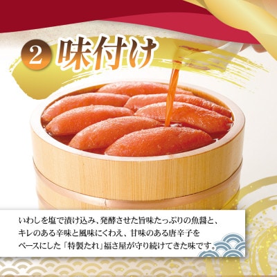 訳あり　福岡市内製造　国産原料　無着色辛子明太子　600g(300g×2)(福岡市) EA05