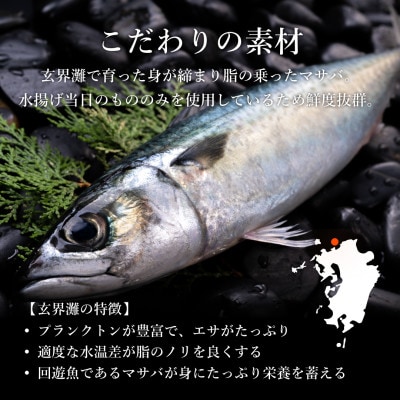 【福岡市】フィシュル!福岡名物 ごまさば 15Pセット EK13