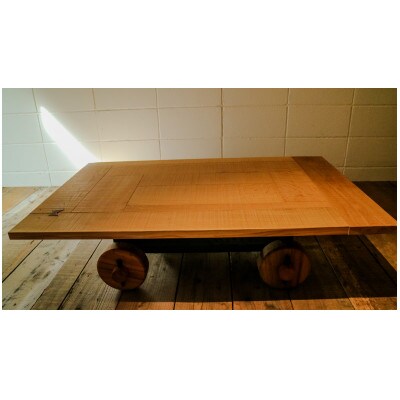 COBA+【MADE IN FUKUOKA CITY】ローテーブルBK　PA05