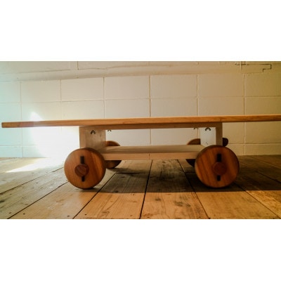 COBA+【MADE IN FUKUOKA CITY】ローテーブル(WH) PA06