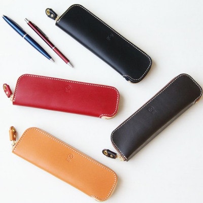 トレーペンケース《レッド》【福岡市内製造】 YK006VC03
