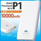 10000mAh モバイルバッテリー P1 [多機能搭載] ABM001