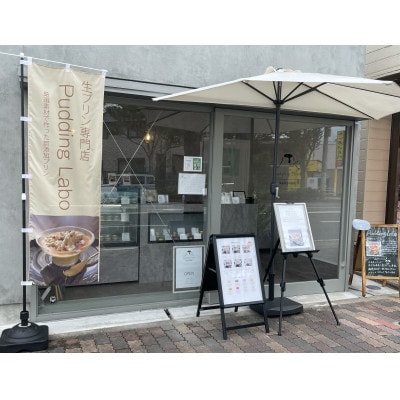 福岡市内製造　新食感生プリンセット(プレーン・塩黒蜜)　計8個 YG001