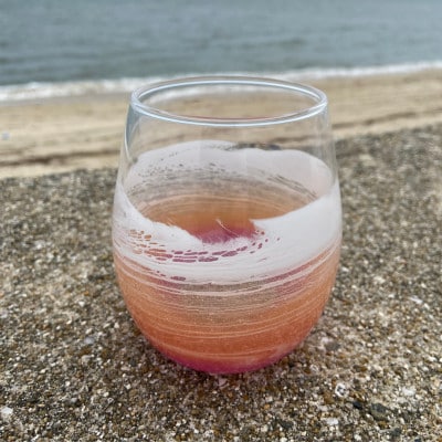 【福岡市】オーシャングラス　1個　330ml【オレンジ系】 ACM001VC04