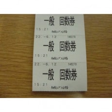 【矢板市城の湯やすらぎの里】城の湯温泉センター　入浴回数券10枚(一般)