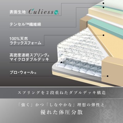 フランスベッドマットレスのみ　シングル　LTレガシーミディアムソフト