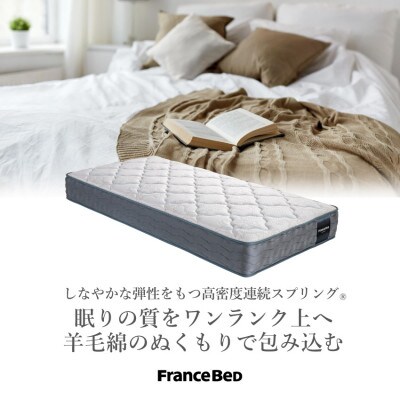 フランスベッドセットシングル　N-2000　フレーム脚付きタイプカラー選択
