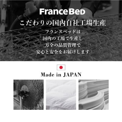 フランスベッド　マットレスのみ　セミダブル　N-3000