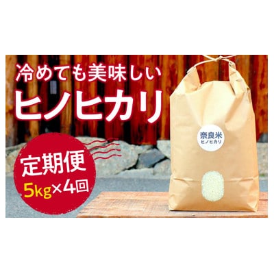 【毎月定期便】冷めても美味しいヒノヒカリ5kg×全4回