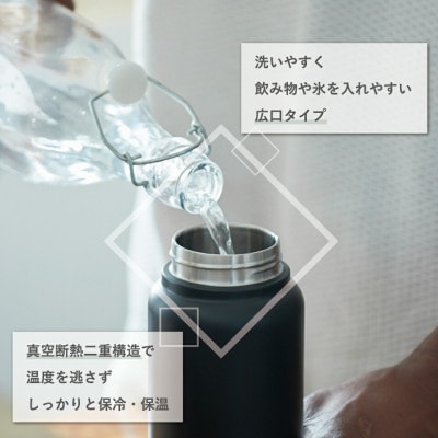 スクリューハンドル付きマグボトル1000ml ネイビー 579271 STSC10