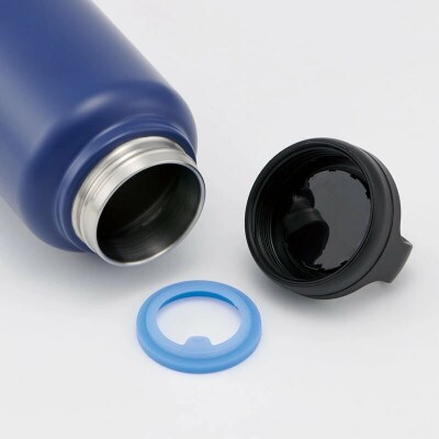 スクリューハンドル付きマグボトル1200ml ネイビー STSC12