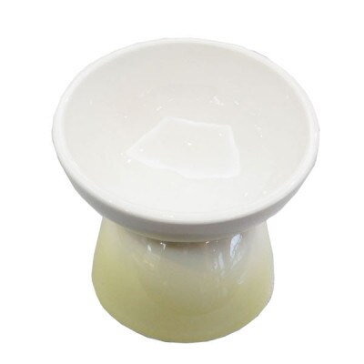 ペット用食器 超小型犬種用 陶器製食器 アイボリーホワイト 9-055 53620-5-CHOB1