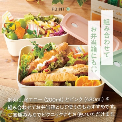 システムコンテナ ランチ 4Pセット 8-036 56971-5-LBST4S