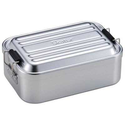 深型アルミランチボックス 1段 1000ml シルバー 11-090 AFTD10 596476