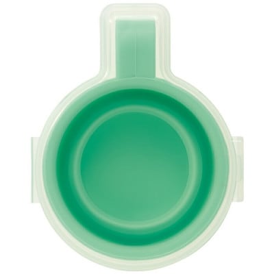 シリコーン製携帯ミニコップ 120ml ミントグリーン 3-016 KSL1 388934