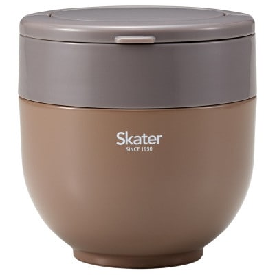 折りたたみハンドル付 丼ランジャー 800ml ナッツブラウン LDNO8AG 680212