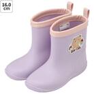 キッズ ワッペン付きレインブーツ 16cm RIBTW16【Bear Cafe】 672118