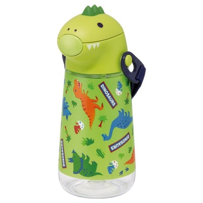 ダイカットストローボトル 420ml PSHC4DK【ディノサウルス】 518508