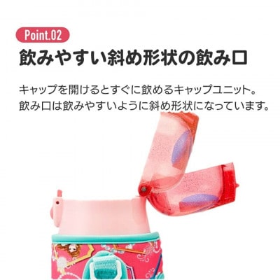カバー付ダイレクトステンレスボトル 470ml KSDC4【星】 376054