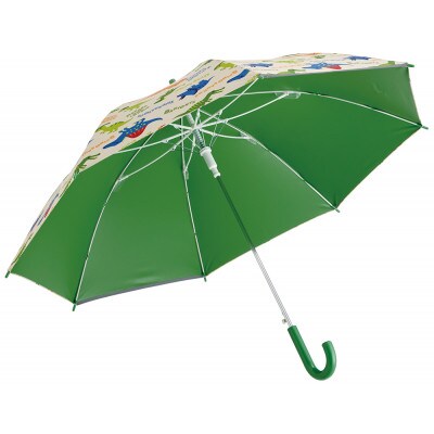 子供用 晴雨兼用 ジャンプ傘 55cm UBSR3 ディノサウルス 日傘 634352