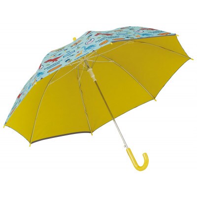 子供用 晴雨兼用 ジャンプ傘 55cm UBSR3 ディノサウルスジュラシック 日傘 541797