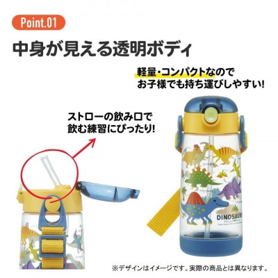 ワンプッシュストローボトル 480ml はたらくクルマ PDSH5 奈良市 5-117 600050