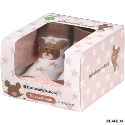 ソックス シューズ M 12.6cm BSSHL3G くまのがっこう 6-396 665868