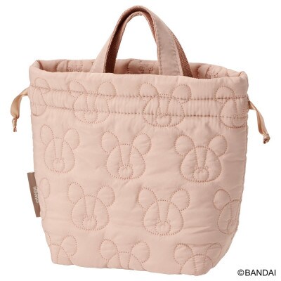 キルト生地 保冷ランチ巾着袋 KBCL9 くまのがっこう 奈良県奈良市 スケーター 666483