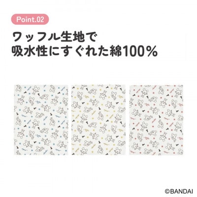 ふきん・キッチンクロス 3枚セット KFWC3 くまのがっこう 3-040 スケーター 678431